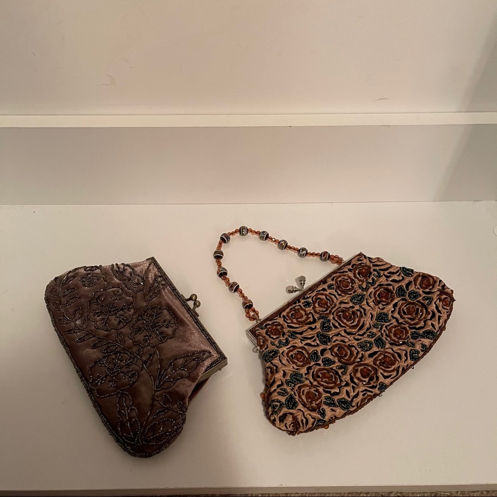 Set of Two Party Clutches